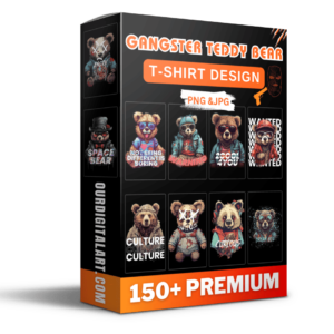 150+ Gangster Teddy Bear Designs