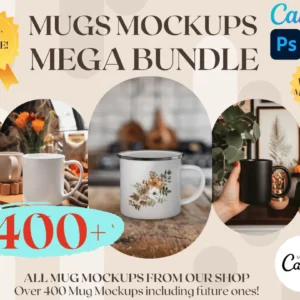 400+ Mug Mockup Mega