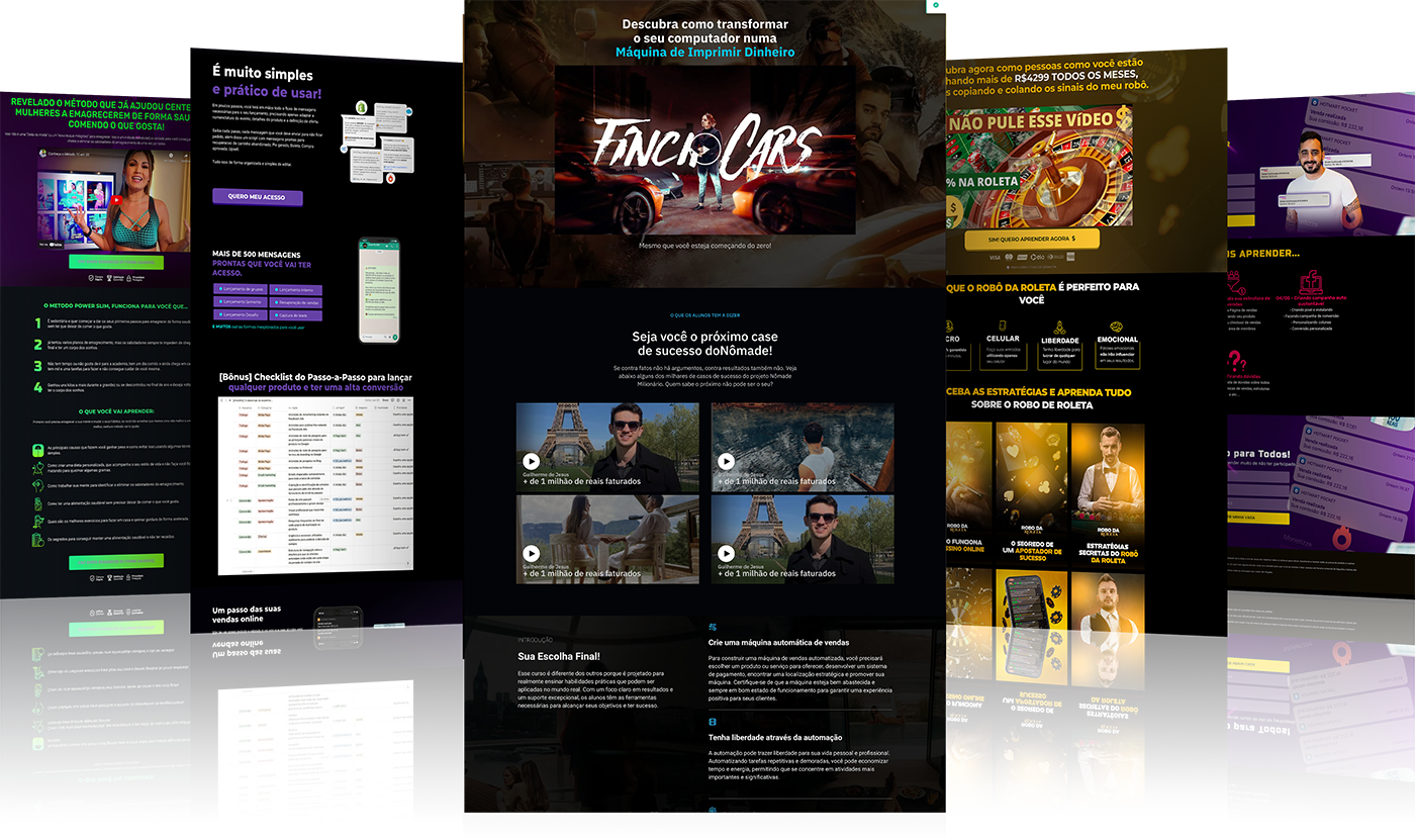 500+ Premium Landing Page